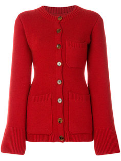pocket front fitted cardigan Khaite