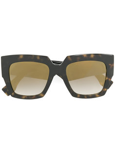 солнцезащитные очки в оправе квадратной формы Fendi Eyewear