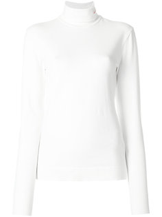 приталенный топ с отворотной горловиной Calvin Klein 205W39nyc