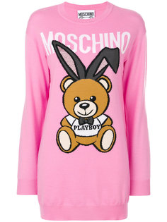 платье-свитер Playboy Toy Bear Moschino