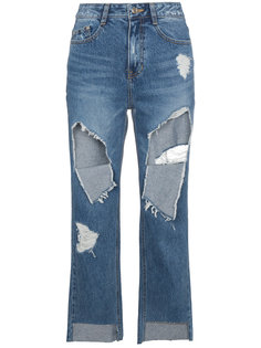 Ripped Boyfriend Jeans Sjyp