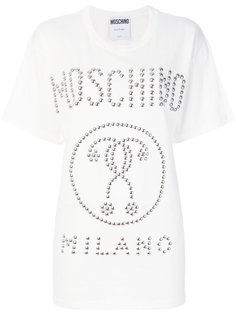 футболка с принтом вопросительных знаков Moschino