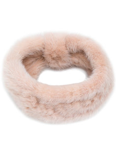 fur headband  Yves Salomon Accessories