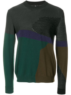 джемпер дизайна колор-блок Ps By Paul Smith