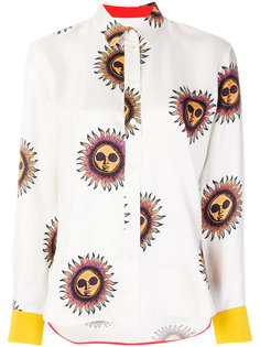 рубашка с принтом символов солнца Paul Smith