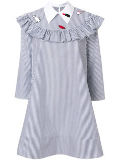 платье-рубашка в полоску Vivetta