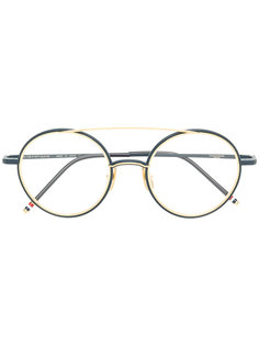 очки в круглой оправе Thom Browne Eyewear