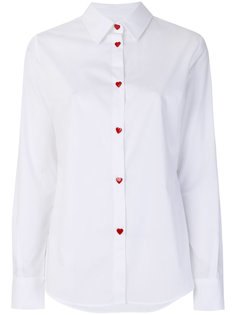 рубашка на пуговицах в форме сердца Love Moschino