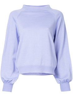 топ со стоячим воротником Aula