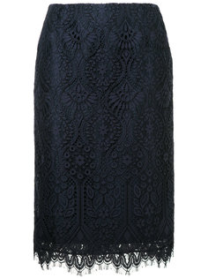 прямая кружевная юбка Aula