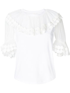 прозрачный топ Chloé