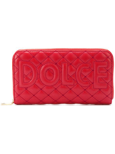 удлиненный стеганый кошелек Dolce & Gabbana