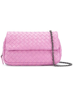 сумка-почтальонка intrecciato  Bottega Veneta