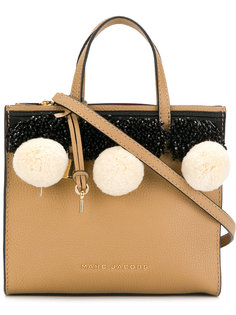 сумка-тоут с помпонами Marc Jacobs