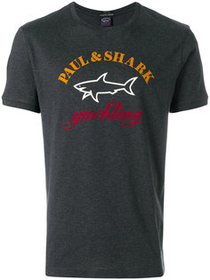 футболка с принтом логотипа Paul & Shark