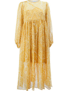 платье с узором Zimmermann
