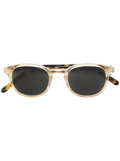 square tinted sunglasses Lesca