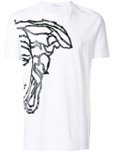 футболка с принтом Half Medusa Versace Collection