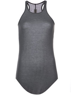 топ с закругленным подолом  Rick Owens