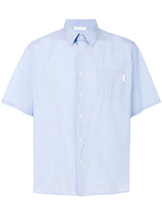 классическая рубашка с короткими рукавами Prada