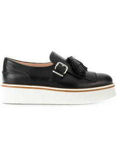 лоферы на флатформе Tods Tod’S