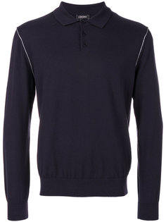 поло с длинными рукавами Z Zegna
