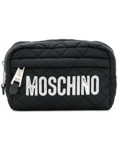 quilted makeup bag Moschino