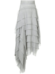 ruffled asymmetric skirt Maticevski
