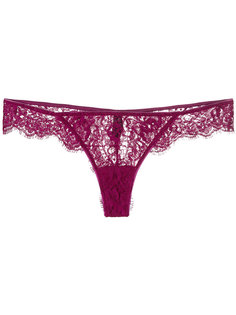 lace-embroidered thong I.D.Sarrieri