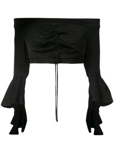 топ с оборками Cascade Ellery