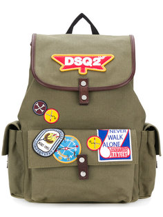 DSQ2 patch backpack Dsquared2