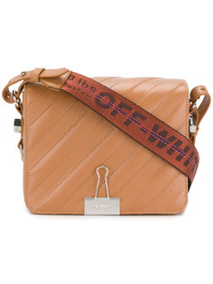 padded Binder clip bag Off-White