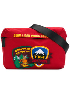 Camp patch shoulder bag Dsquared2