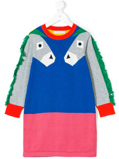 платье-свитер с осликом Stella Mccartney Kids