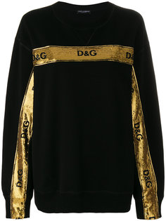 толстовка с пайетками Dolce & Gabbana