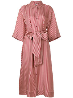 полосатое платье-рубашка Dvf Diane Von Furstenberg
