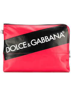 клатч с логотипом Dolce & Gabbana