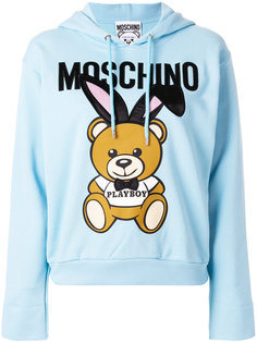 толстовка Playboy bear Moschino