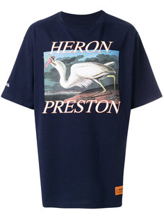 футболка с принтом логотипа Heron Preston