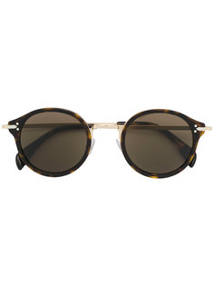 round tinted sunglasses Céline Eyewear