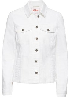 Куртка джинсовая (белый твил) Bonprix