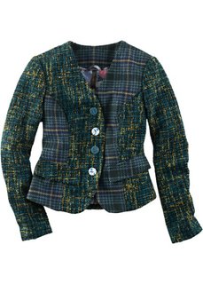 Блейзер из различных материалов (сине-зеленый/разные цвета) Bonprix