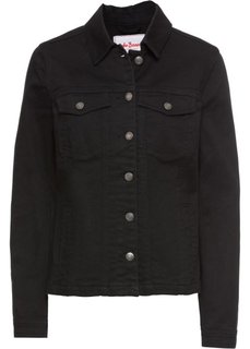 Куртка джинсовая (черный твил) Bonprix