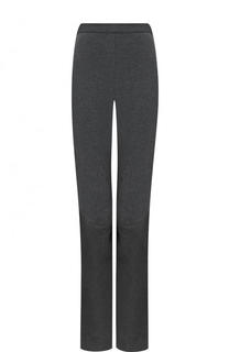Однотонные расклешенные брюки из шерсти Stella McCartney