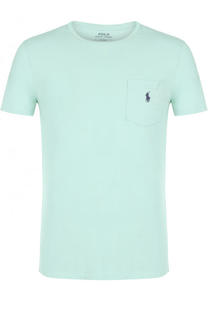 Хлопковая футболка с круглым вырезом Polo Ralph Lauren