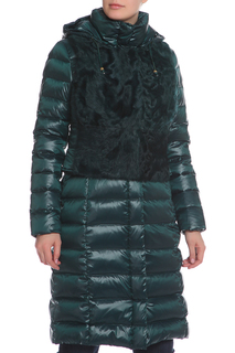 Полуприлегающее пальто с натуральным мехом Acasta