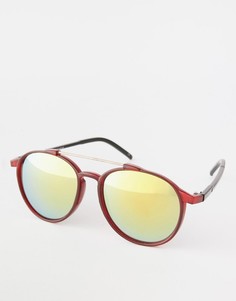 Круглые солнцезащитные очки Trip - Красный