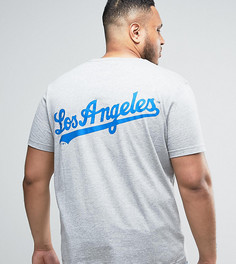 Длинная футболка Majestic PLUS L.A. Dodgers - Серый