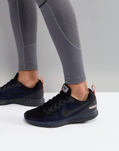 Черные кроссовки Nike Running Air Zoom Pegasus 34 Shield 907327-001 - Черный