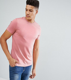 Розовая футболка с круглым вырезом ASOS TALL - Розовый